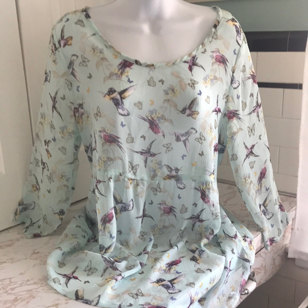 Floral Print Women's Top